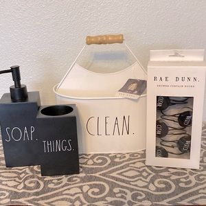 Rae Dunn 4pc Bathroom Set